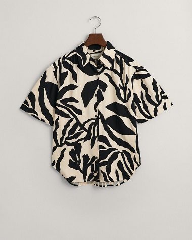 GANT Palm Print SS Shirt